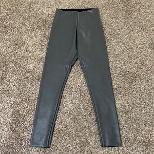 Commando Faux Leather Leggings Size Large.